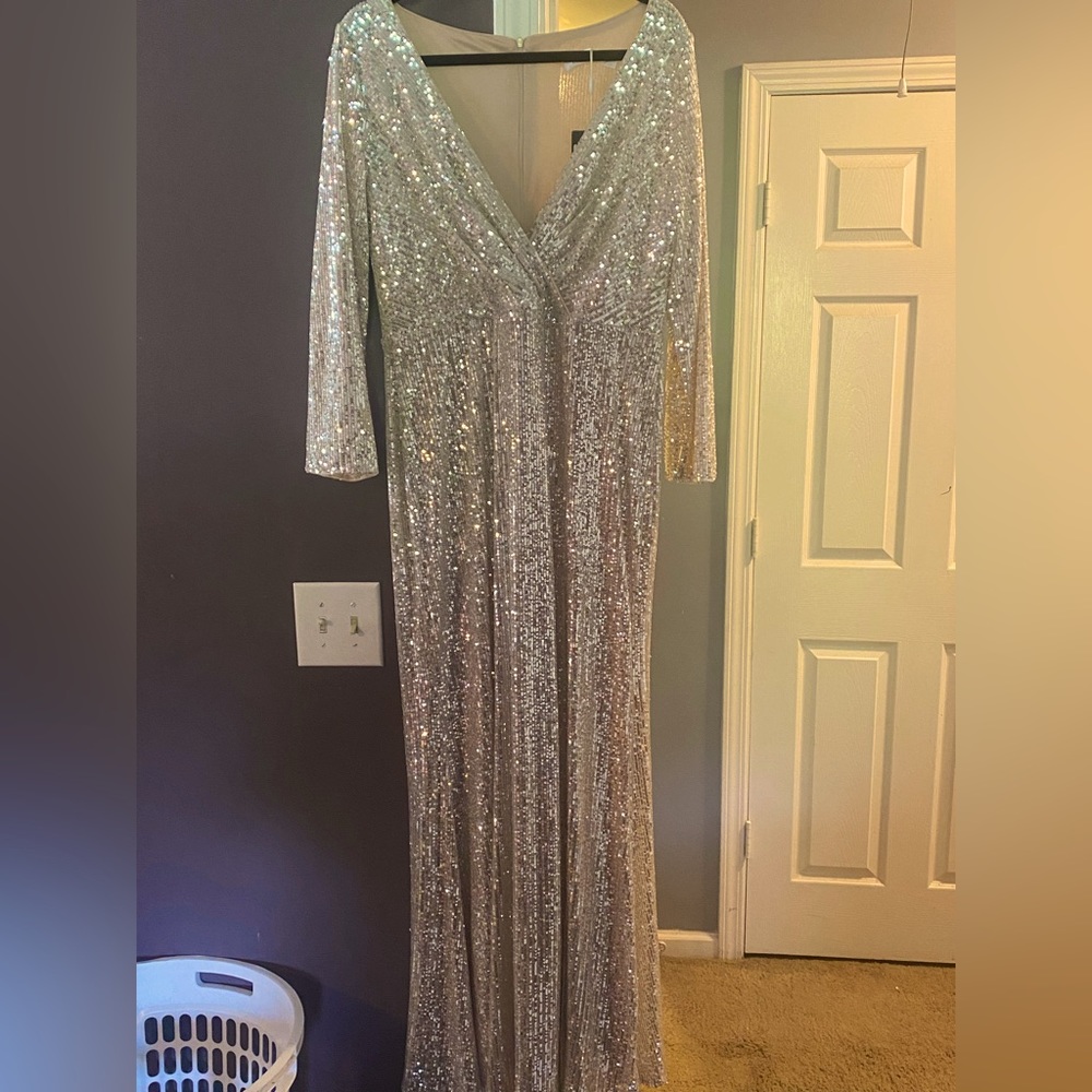 Cream/ Nude Colored Dress, Size 14